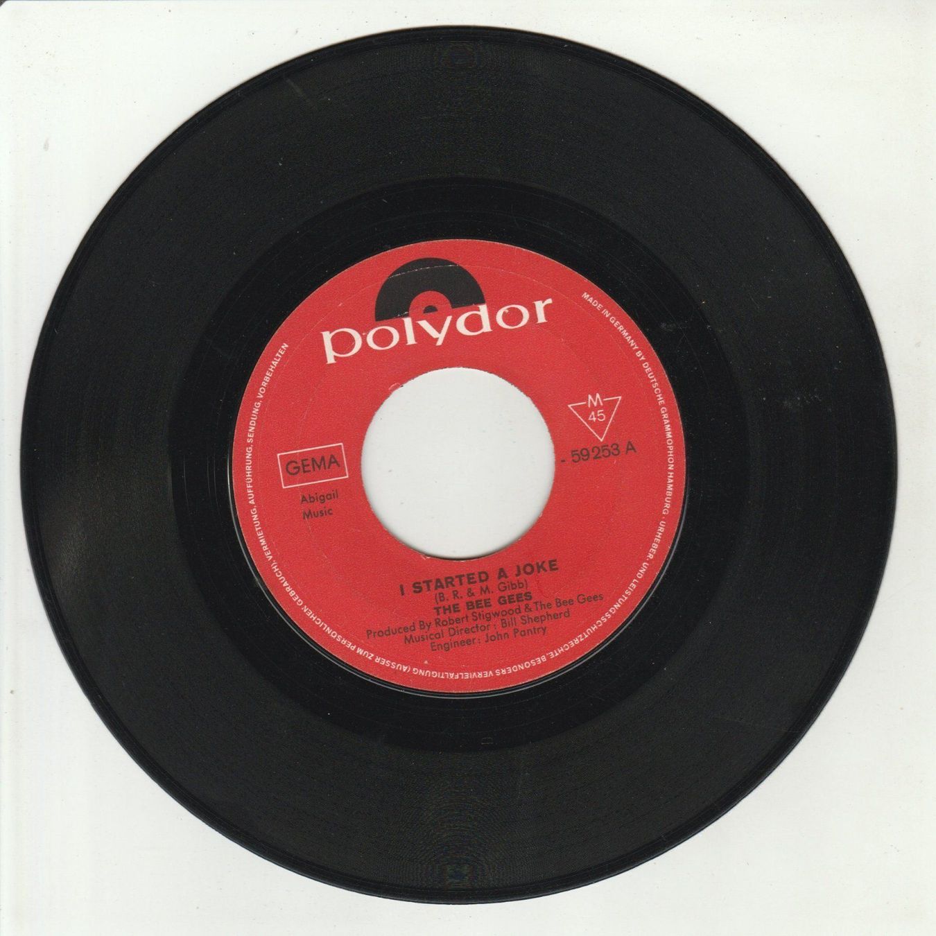 Schallplatten: Bee Gees - I started a joke 7" Vinyl – Gebraucht aus Tübach von JamesStone 2