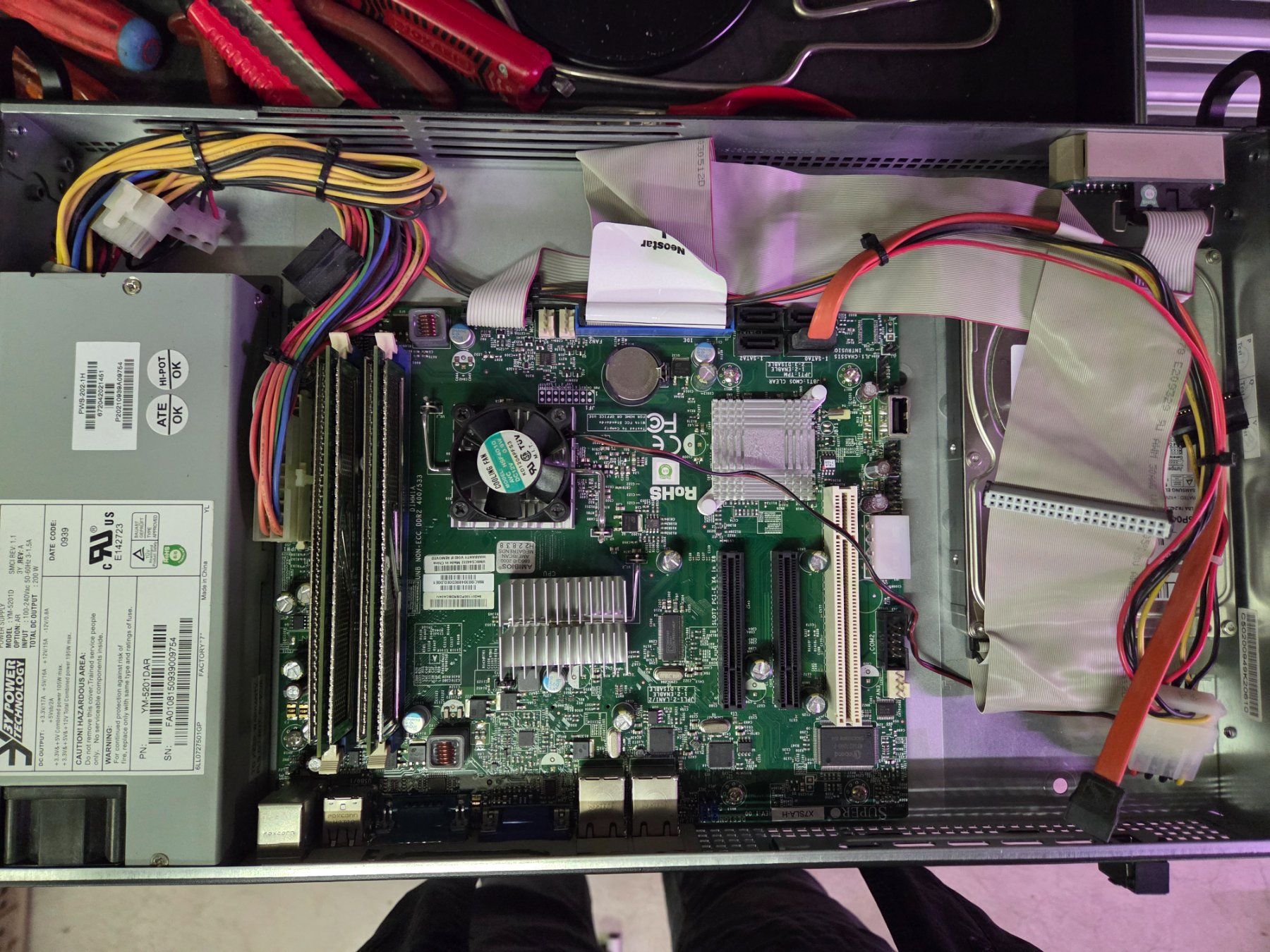 Supermicro Server: Supermicro 502-2 Server 1HE Rackmount gebraucht – Usato da Zürich venduto da Alibaba1234 9