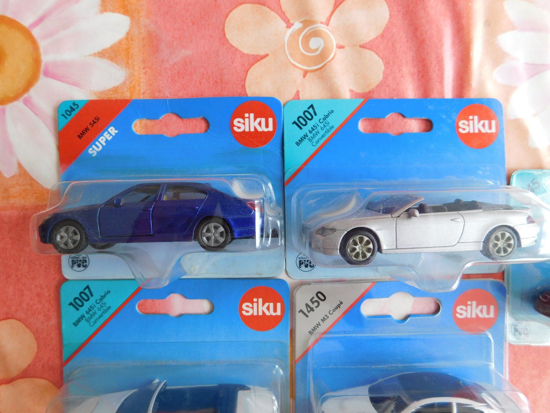 Siku Modellini d'auto: Siku Set mit 5 BMW , davon 2 Cabrio – Nuovo (secondo la descrizione) da Strengelbach venduto da Wedi73 1
