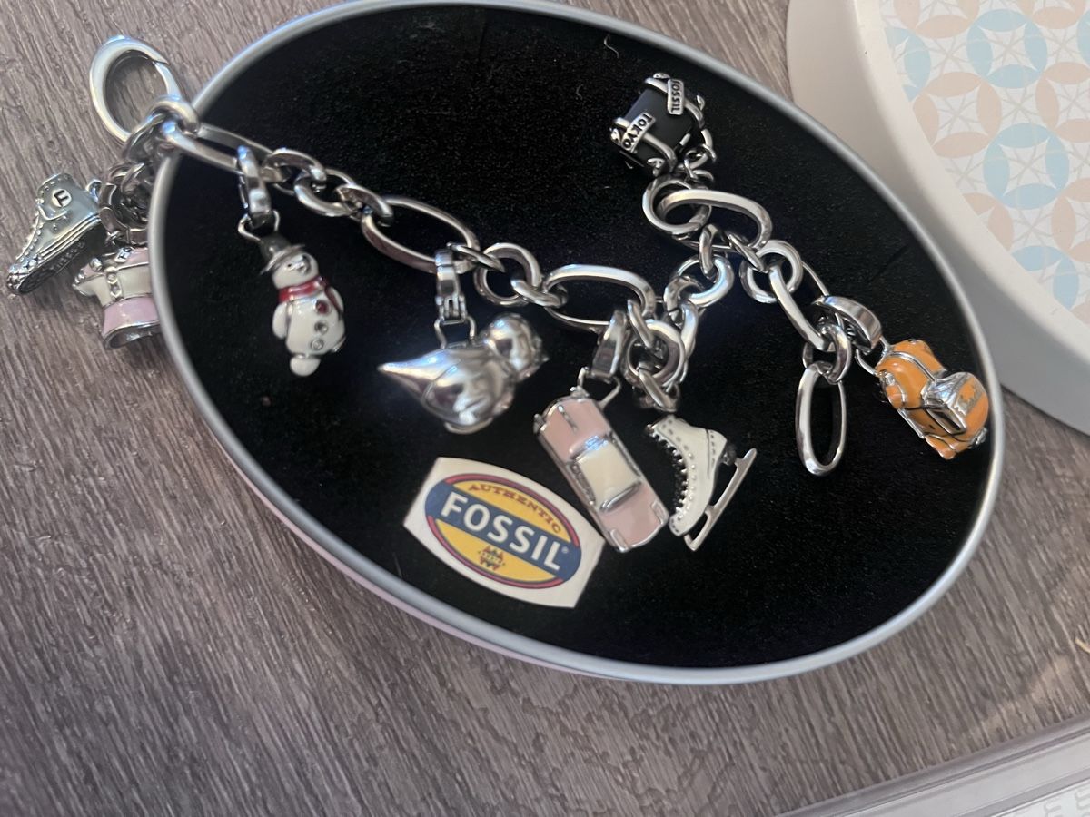 Fossil Bracelets: Bracciale Fossil + orologio Swatch – D'occasion à Davesco-Soragno par paperoga 1