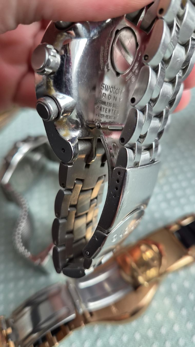 Swatch Montres: 3 Swatch Uhren  Irony Chronograph  – D'occasion à Kölliken par Upcycling-by-Mc-TAM 6