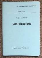 ARMÉE SUISSE LES PISTOLES 1978