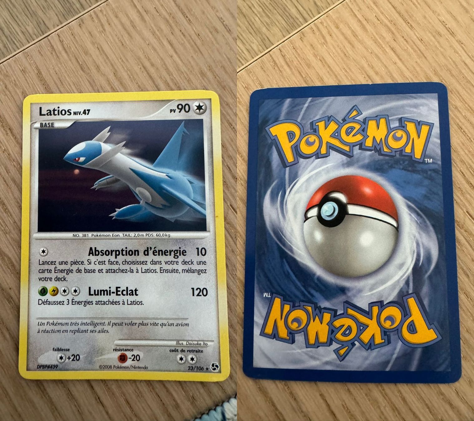 Pokémon Sammelbilder & Trading cards: Latios 23/106 – Gebraucht aus Chavannes-Renens von skywalker1942
