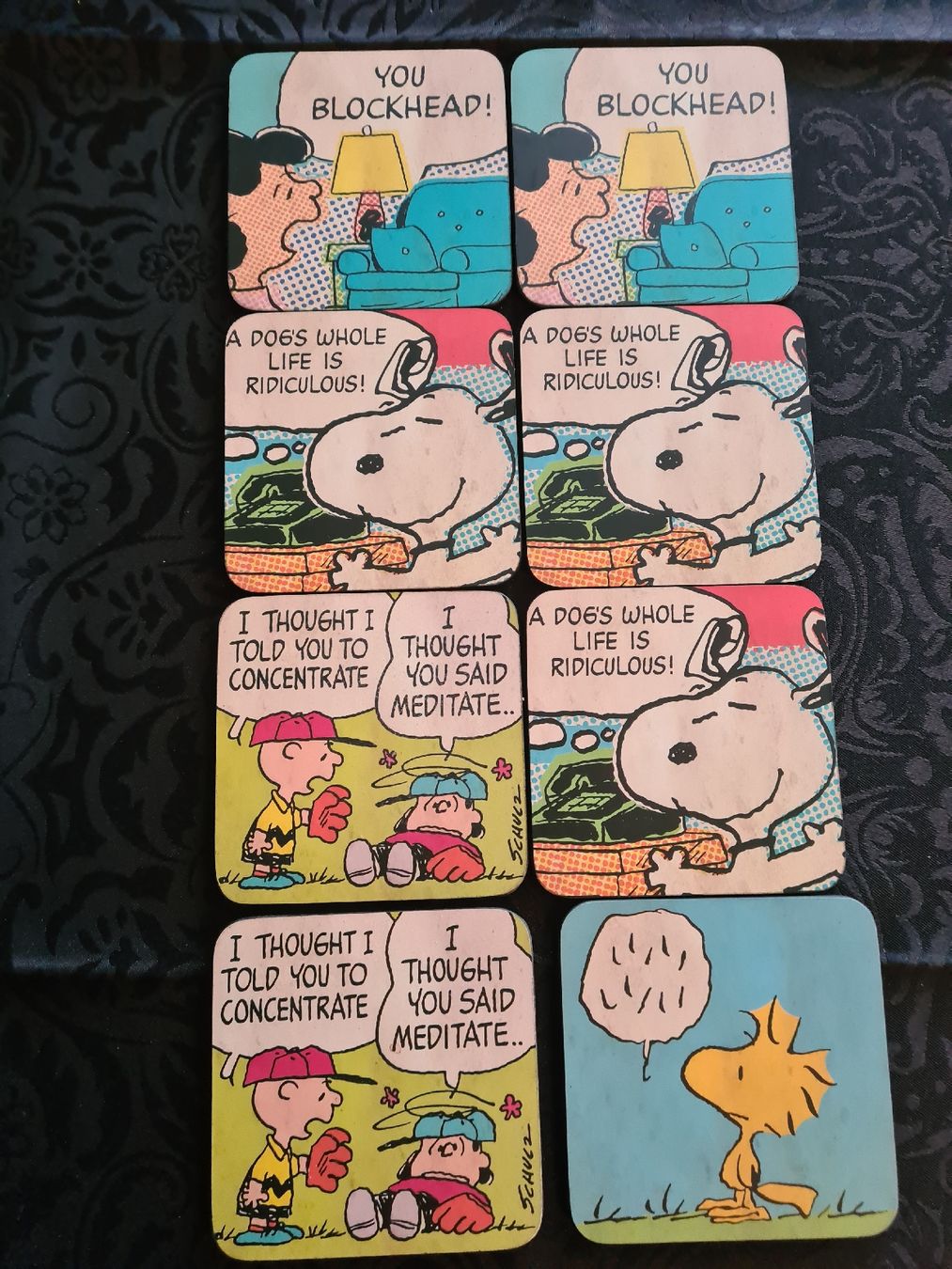 Statuette: Peanuts Snoopy untersetzer – Nuovo (secondo la descrizione) da Zug venduto da Minieme
