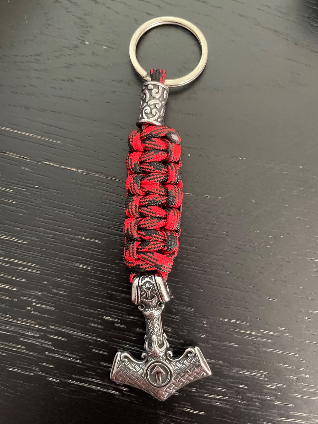 Portachiavi: Vikinger Schlüsselanhänger rot Vikings Thor Hammer – Nuovo (secondo la descrizione) da Hugelshofen venduto da Suimosa 1