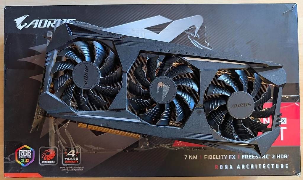 Gigabyte Schede grafiche: Gigabyte AORUS RX 5700 XT 8GB mit OVP – Usato da St. Margrethen SG venduto da Stuzi1