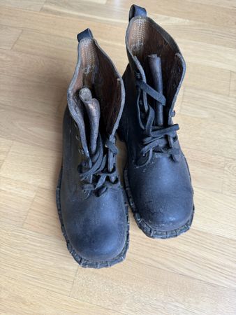 Antike Bergschuhe Mod. 1950, Militär Schuhe p