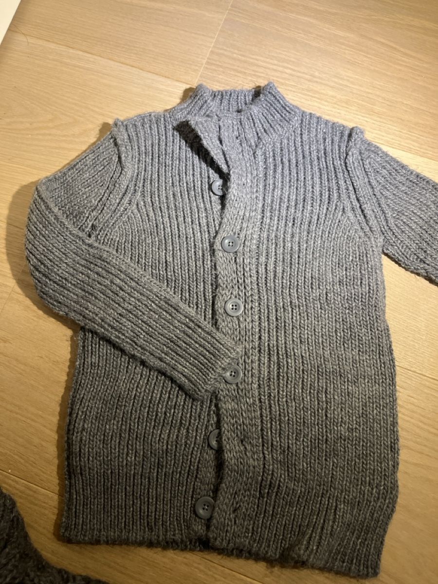 Benetton Pullover & Sweatshirts: Benetton Pullover grau Grobstrick Set zwei Stück – Neu (gemäss Beschreibung) aus Emmenbrücke von Van92 2