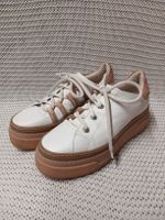 AGL Plateau Sneaker Gr.36, weiss/kupfer