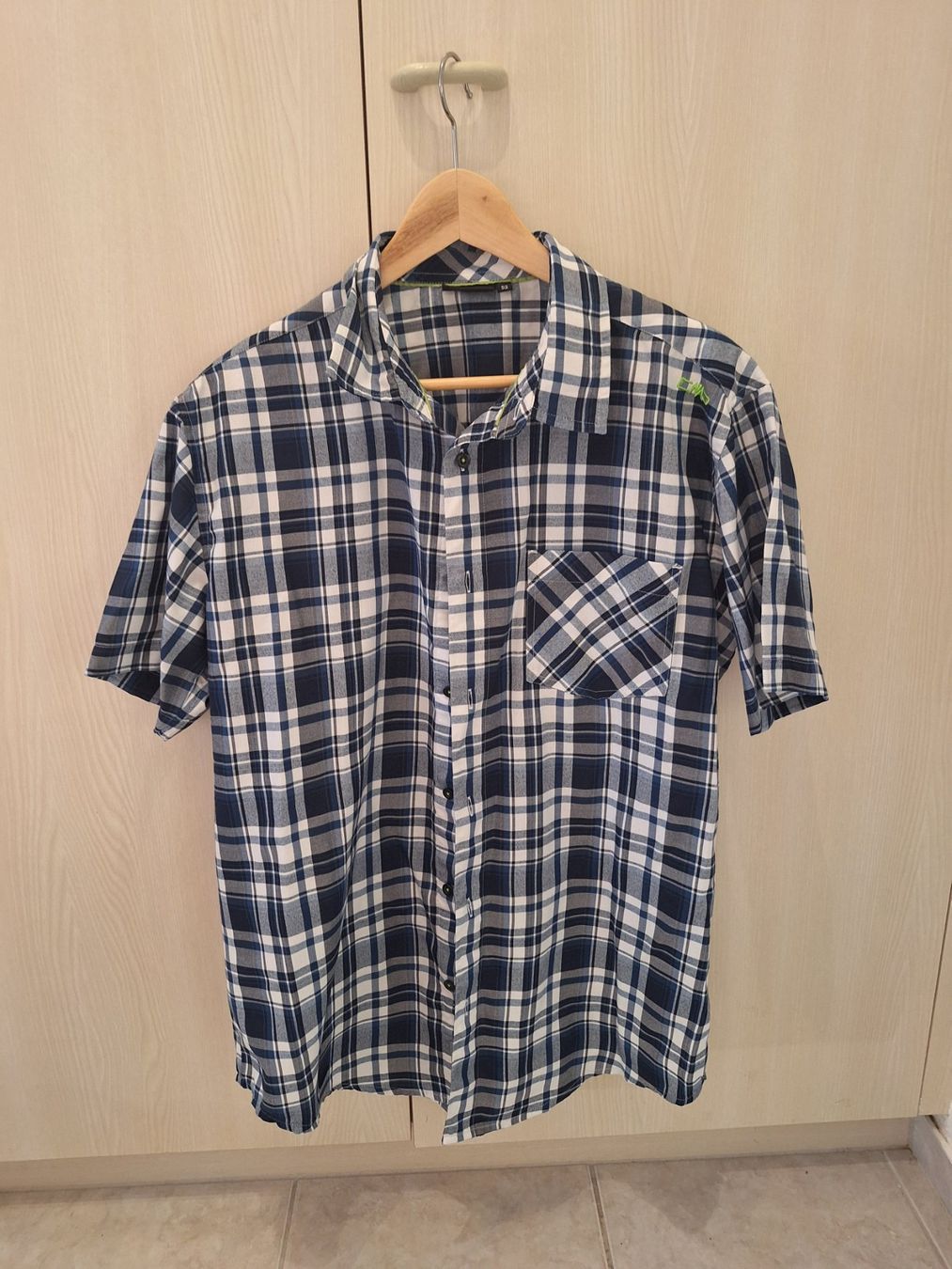 Camicie: CMP Herrenhemd Gr. 52 Kurzarm blau weiss kariert – Nuovo e nell'imballaggio originale da Wolfhausen venduto da Awatar 1