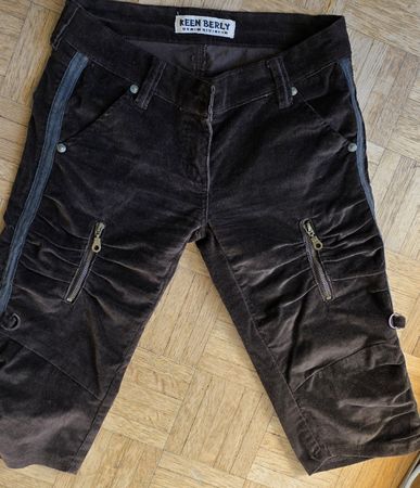 Bermuda/pantalon 3/4 taille 36 Brun/marron