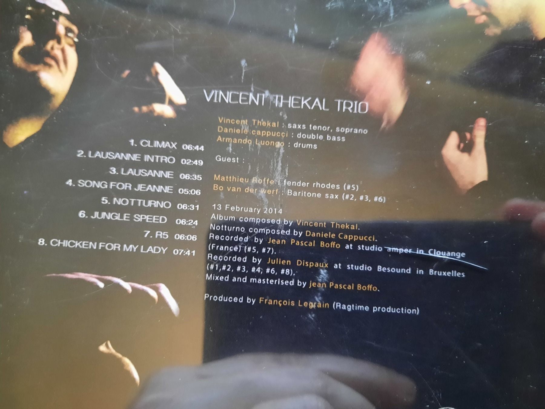 CD: CD - Vincent Thékal Trio - Climax – Usato da Pully venduto da bro_n52j 2