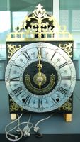 2-Zeiger Zinn-Zahlenreif Comtoise-Uhr  FERDINAND  BEAVD 1749