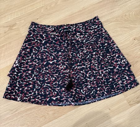 Short skirt navy pink cream 38