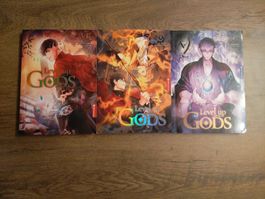 Manwa Level up Gods 1-3 guter Zustand