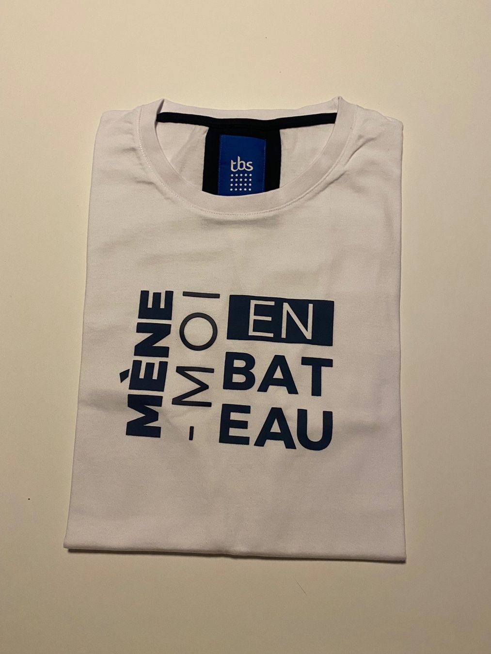 TBS T-shirt: TBS - t-shirt blanc taille L – Nuovo (secondo la descrizione) da Tavannes venduto da Blanc0o13