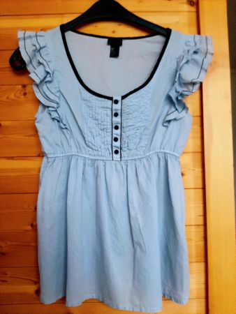 Süsse Bluse hellblau Gr. 38 100% Baumwolle, top Zustand.