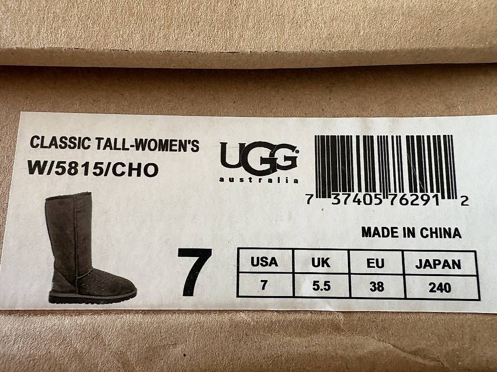 Damenschuhe: UGG Boots Grösse 38, braun – Gebraucht aus Goldach von oli_htk8