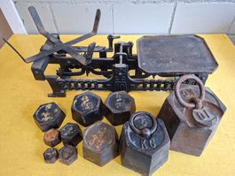 antike wunderschöne Waage bis 23 kg