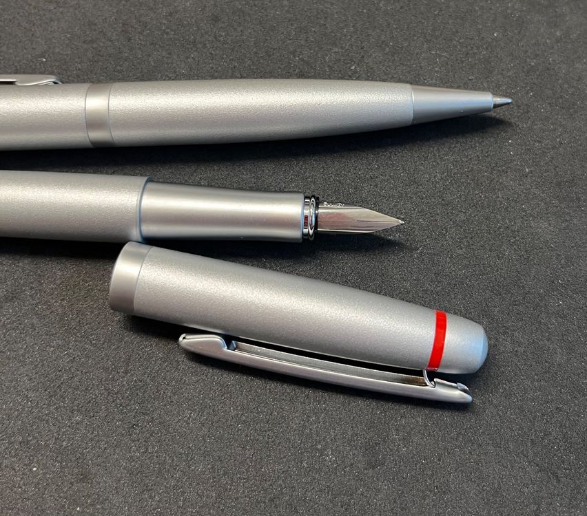 rOtring Freeway Set – Füller & Kugelschreiber, silber (Neu und ...