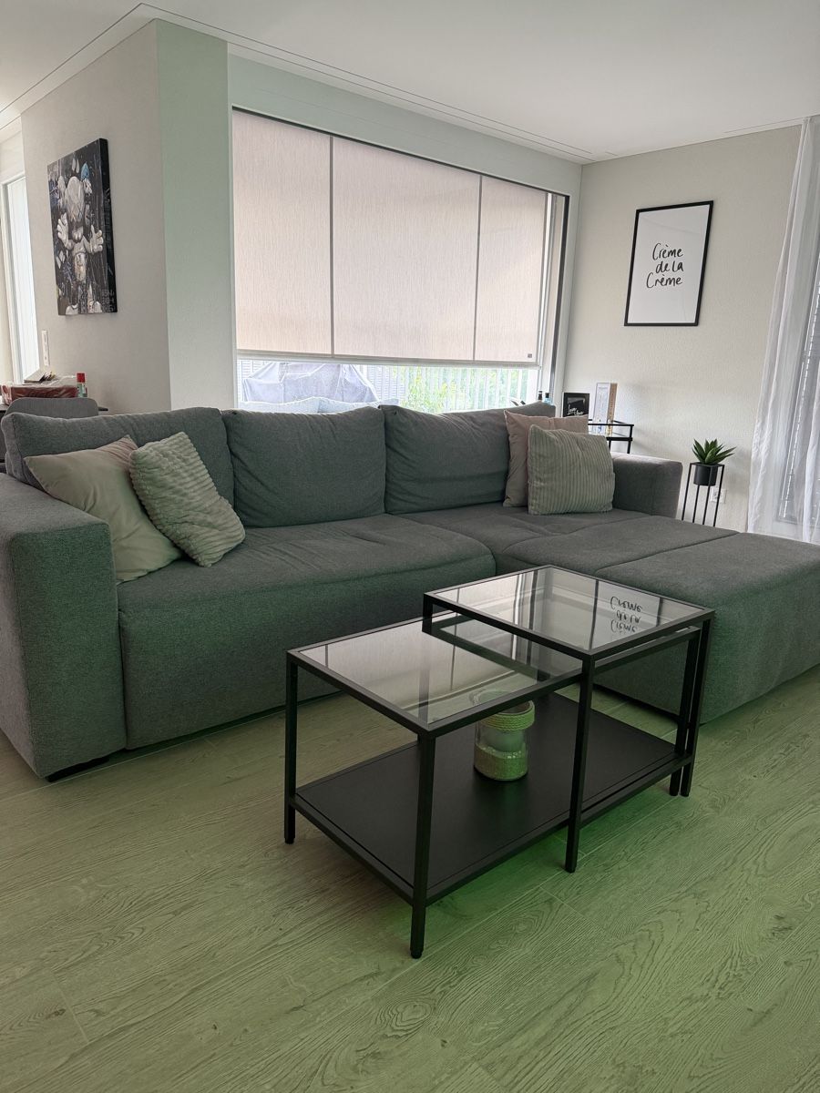Sofas: Graues Ecksofa – Gebraucht aus Holderbank AG von mic_vm2j