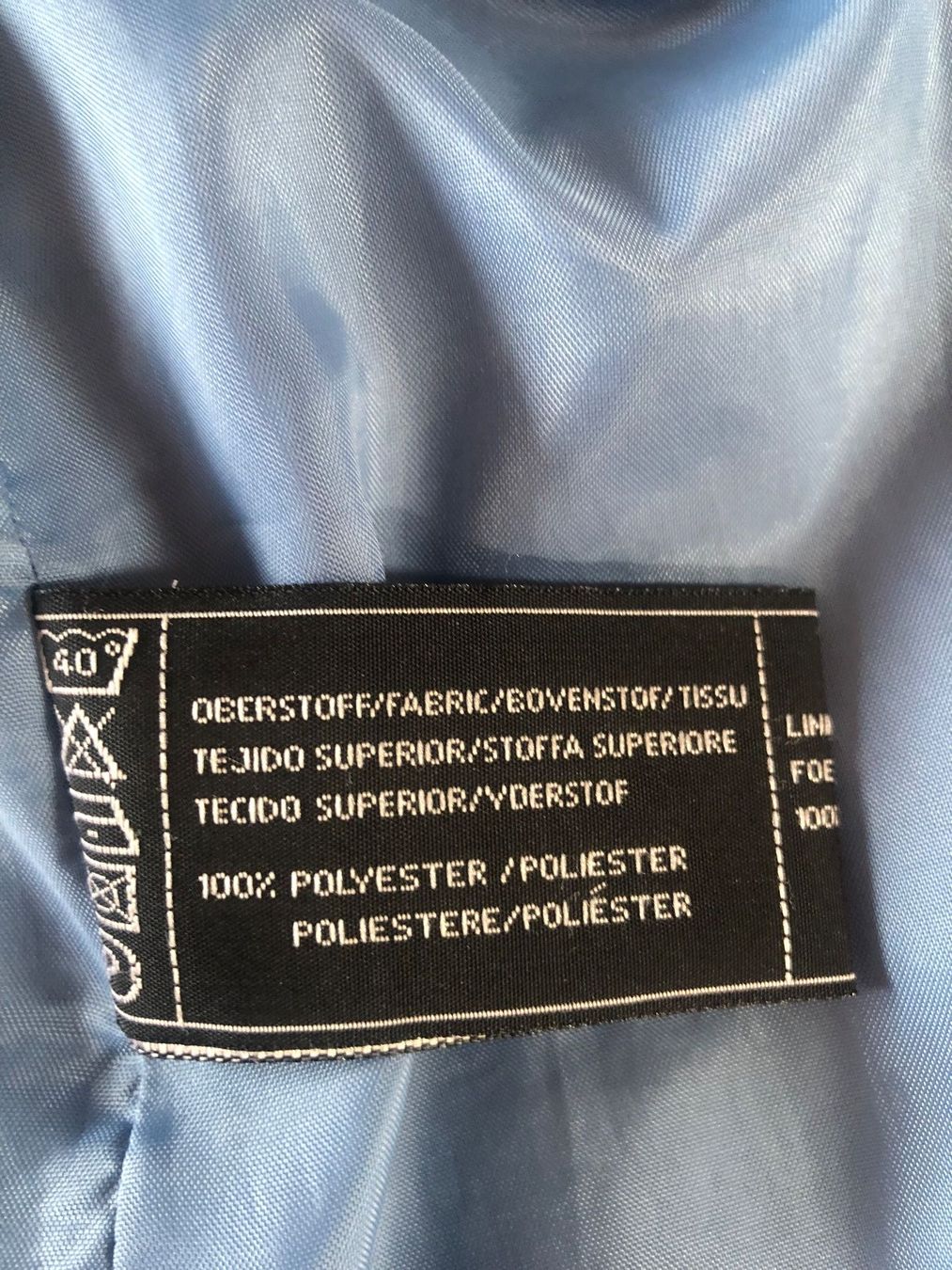 Giacche: Taubenblaue Alcantara Uebergangs Jacke Grösse 44 – Usato da Rickenbach ZH venduto da Topas014 4