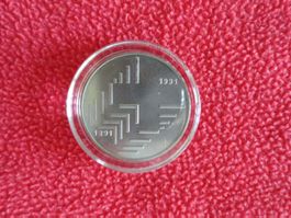 20 Fr. Silber Sondermünze 1991 - 700 Jahre Eidgenossenschaft