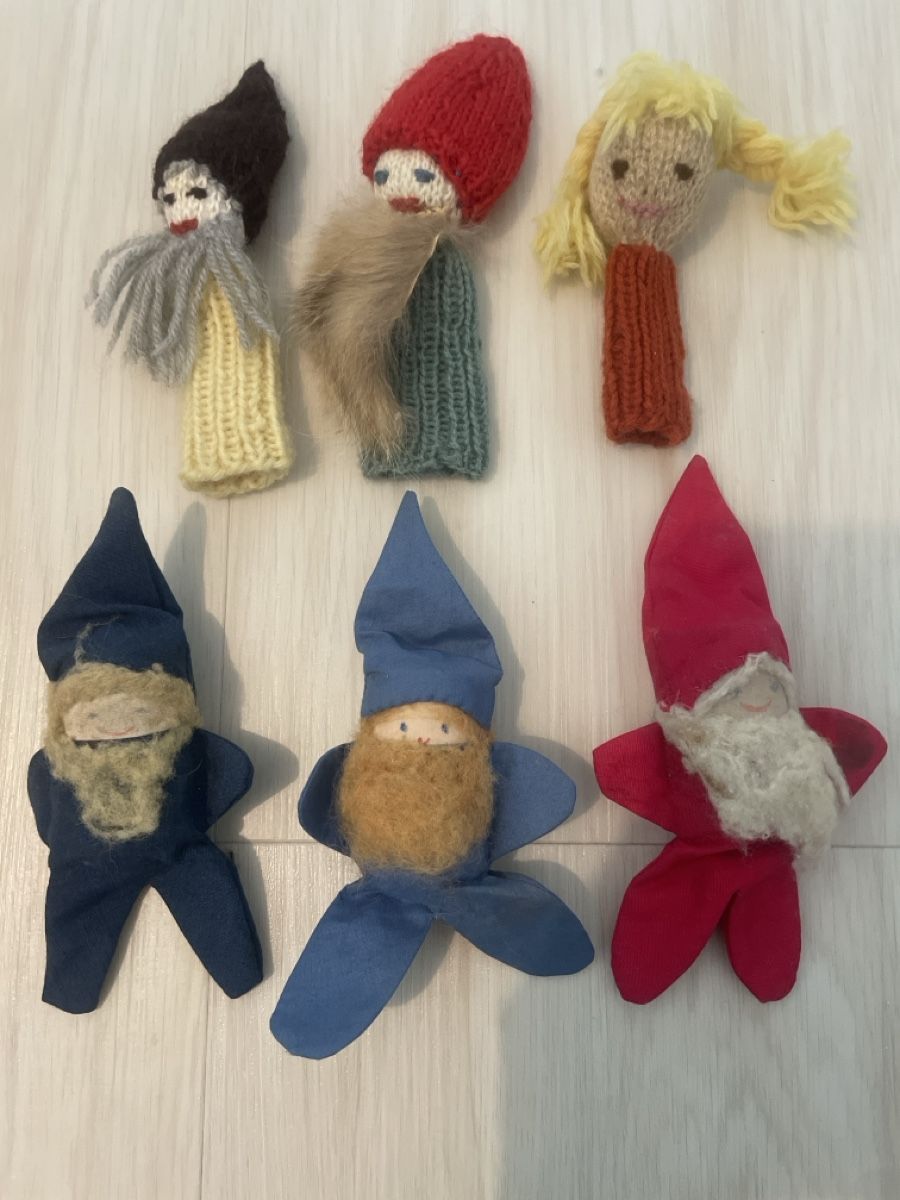 Tutte le decorazioni: Six Vintage Christmas Tree Decoration Peg Dolls – Usato da Effretikon venduto da lio_gjr8 1