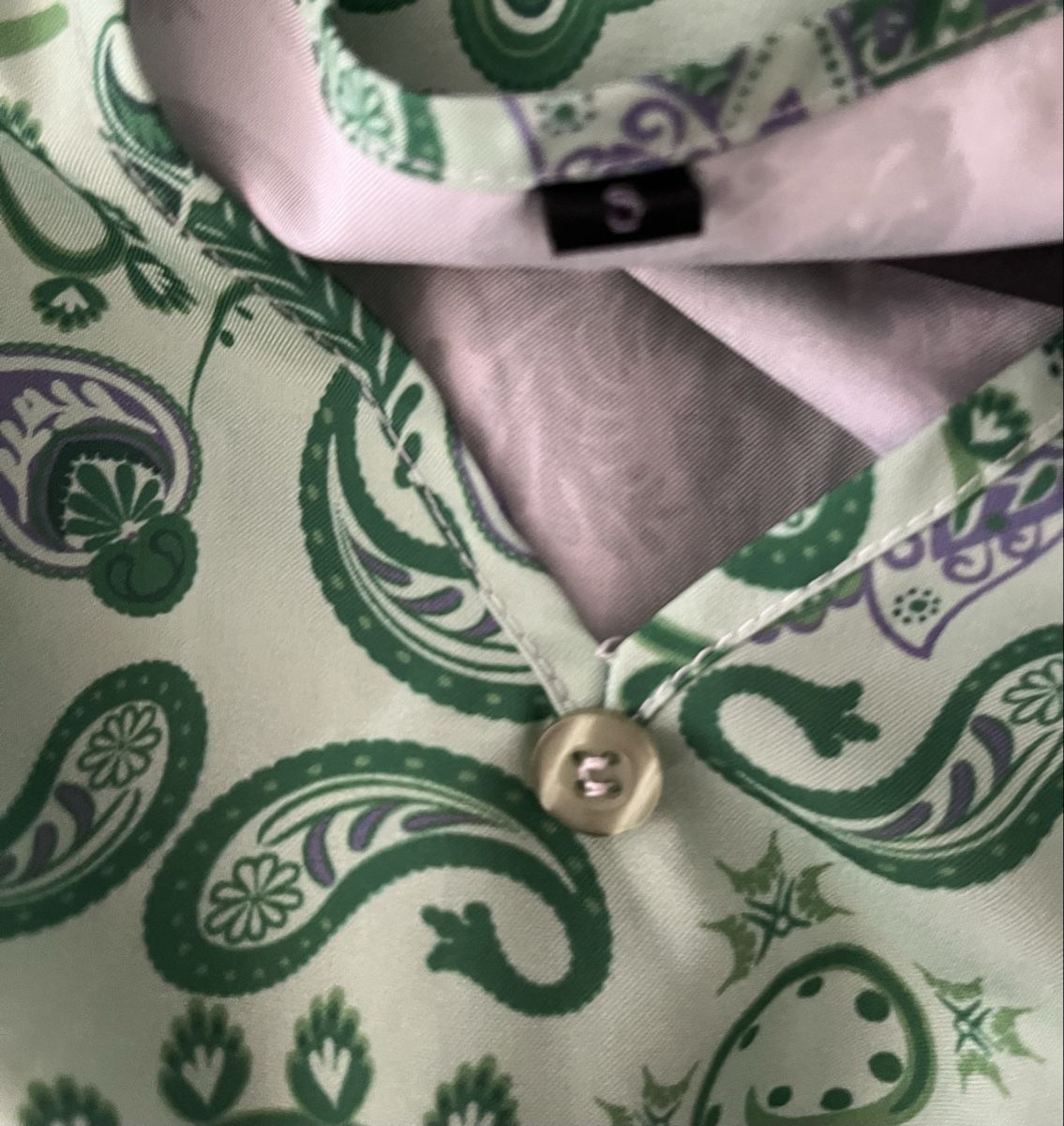 Robes: Robe longue verte imprimée taille S petite  – Neuf (Voir description) à Genève par Libellule477 4