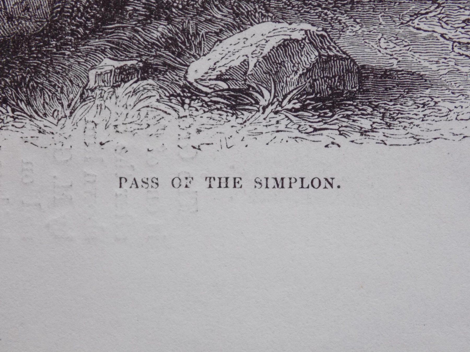 Gravures: Simplon – D'occasion à Risch par Rischli15 2