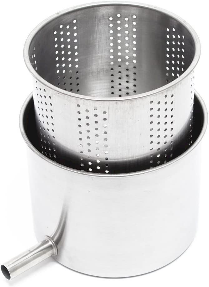 Elettrodomestici da cucina: WilTec Fruchtpresse Stahl 6l – Nuovo e nell'imballaggio originale da Bottighofen venduto da zaap 4