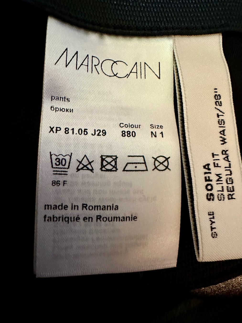Marc Cain Leggings: MARC CAINN - Leggins Silbern / N1 – Nuovo e nell'imballaggio originale da Spreitenbach venduto da Jessy8 4