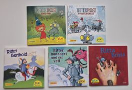 Pixi Paket  🤺  5 Stück zum thema  RITTER   ⚔️
