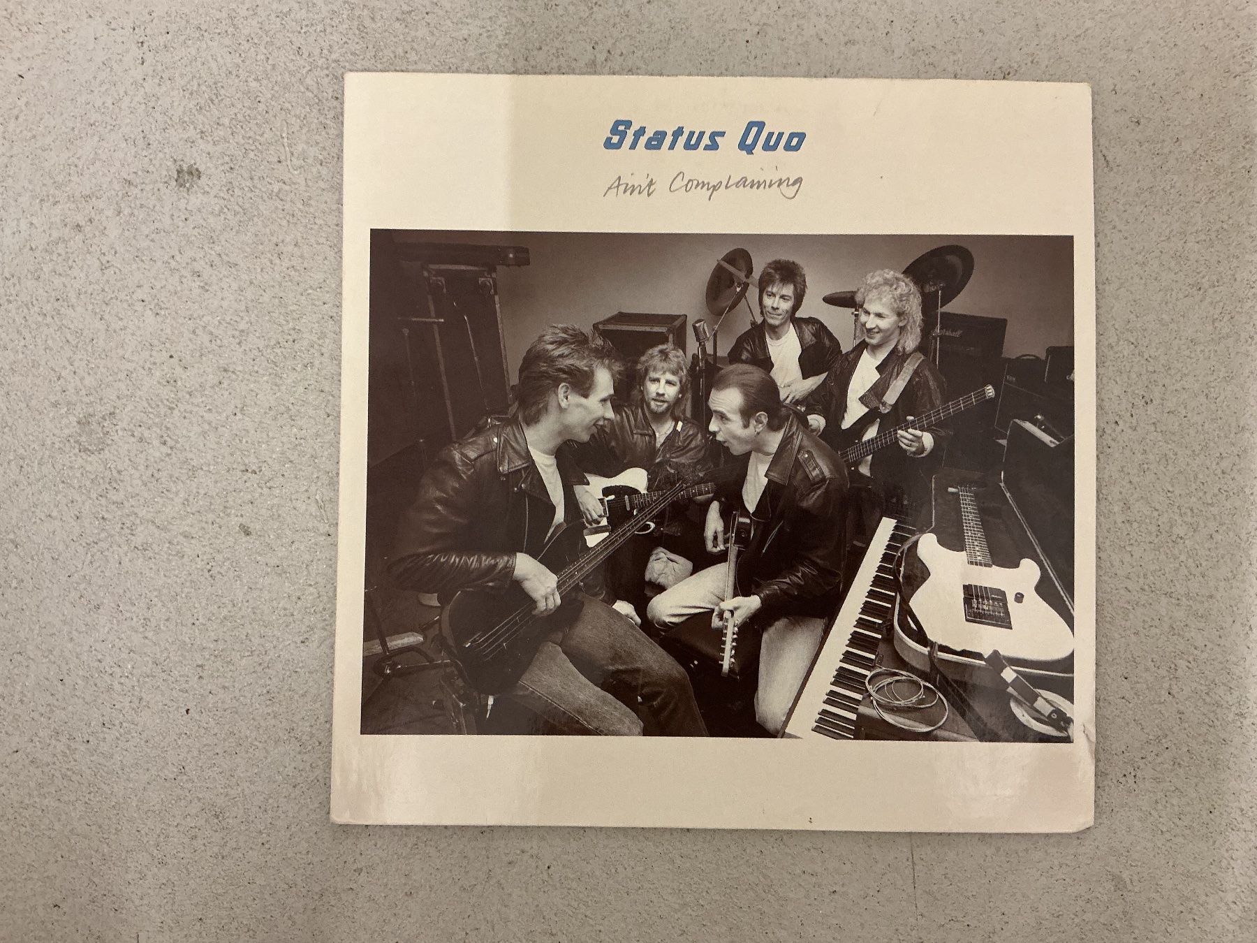 Dischi in vinile: Status Quo LP -  Ain't Complaining – Usato da Winterthur venduto da Tumko_7_Vinyl