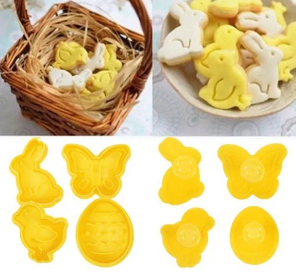 Teglie da forno: Oster Keksausstecher 4er Set – Nuovo e nell'imballaggio originale da Walenstadt venduto da emynmuil1 1