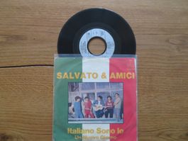 Salvato & Amici - Italiano Sono lo, Single Rarität!