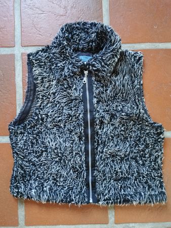 DJ Driver; Kuschelige Teddyfell Weste / Gilet Gr. L