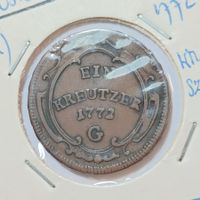 1 Kreuzer 1772 Markgrafschaft Burgau