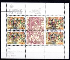 Portugal 1982 Europa-Cept Block Nr. 35