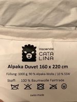 Alpaka Ganzjahresdecke 160x220 NEU CH Produkt