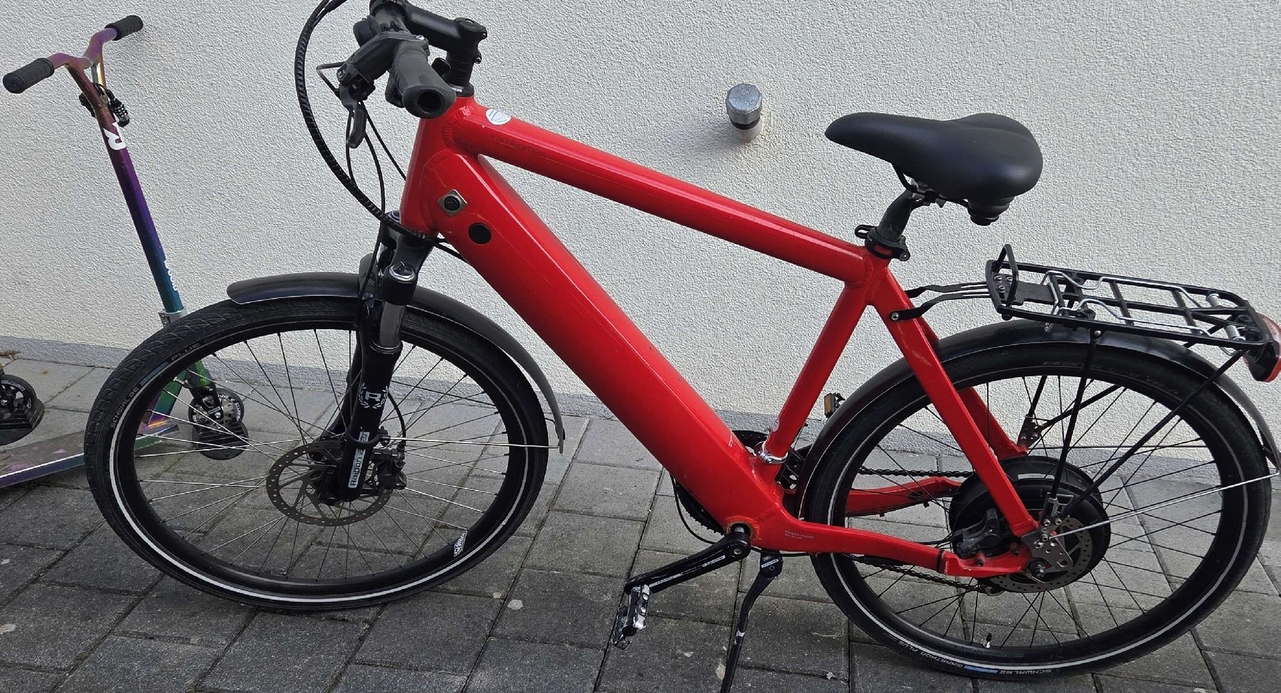 Stromer Biciclette: Stromer ST1 / 500 E-Bike mit Gepäckträger – Difettoso da Deitingen venduto da Lenst