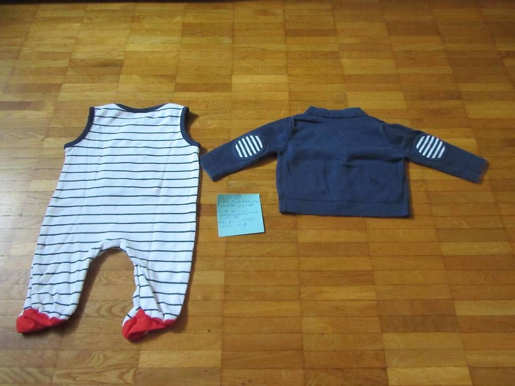 Lotti & Set di vestiti: Ensemble Mickey bébé équivalent taille 56 – Usato da Gland venduto da bug_s7rw 1