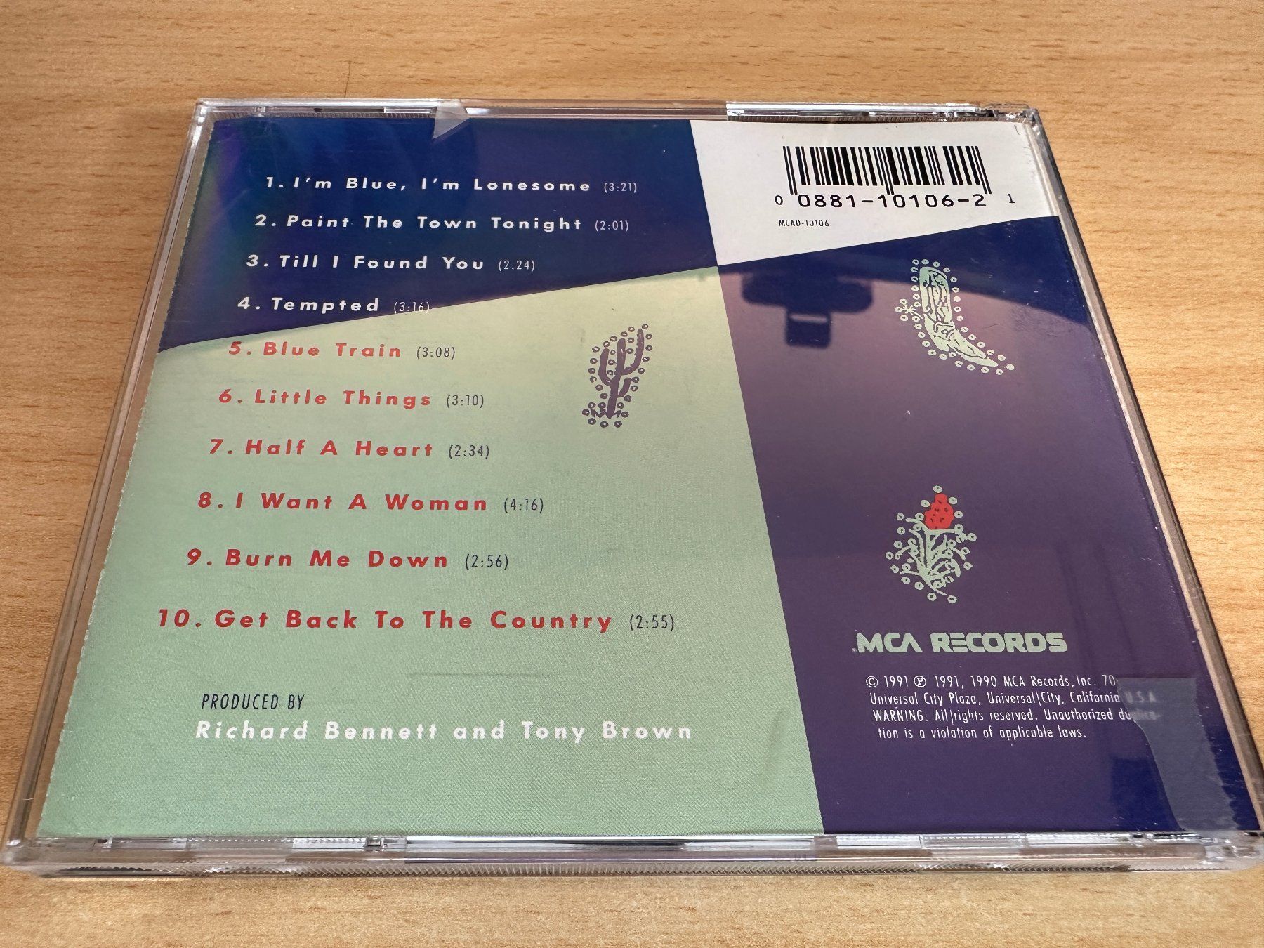 CD: Marty Stuart – Tempted – Usato da Rikon im Tösstal venduto da Alpenmutz 1