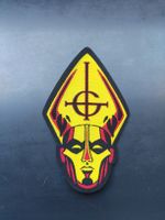 Ghost Papa Emeritus Shape Patch Aufnäher Metal Band