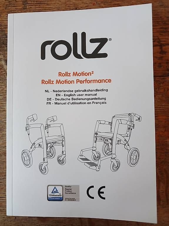 Rollator convertible en chaise roulante + coussin gel carré (Gebraucht ...