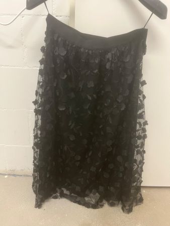 Tüllrock mit 3D-Blüten von Alba Moda Gr. 38