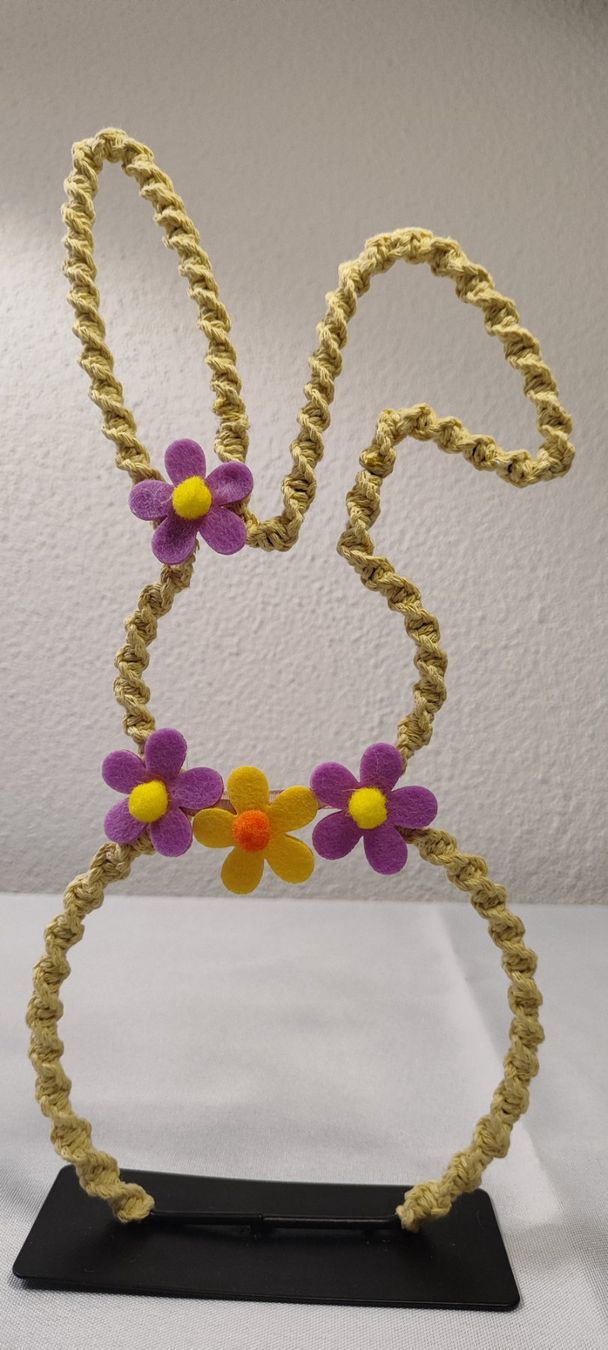 Tutte le decorazioni: Makramee 🐰 Osterhase – Nuovo e nell'imballaggio originale da Männedorf venduto da mes_7725 1