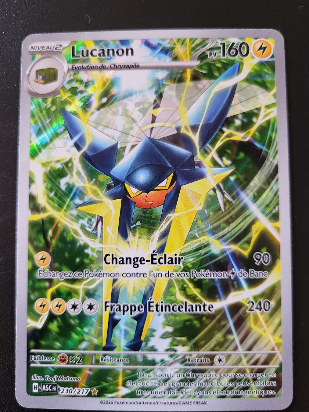 Pokémon Carte collezionabili: lucanon heros transcendants FR – Nuovo (secondo la descrizione) da St-Sulpice VD venduto da cel_ysf7