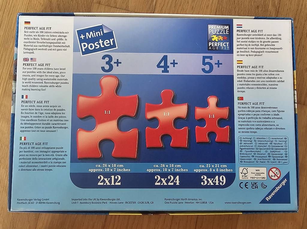 Puzzle: Paw Patrol 3 verschiedene Puzzle – Usato da Münchenbuchsee venduto da Bussistyle 3