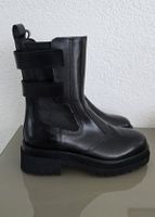 Stiefelette Homer's schwarz Leder 36